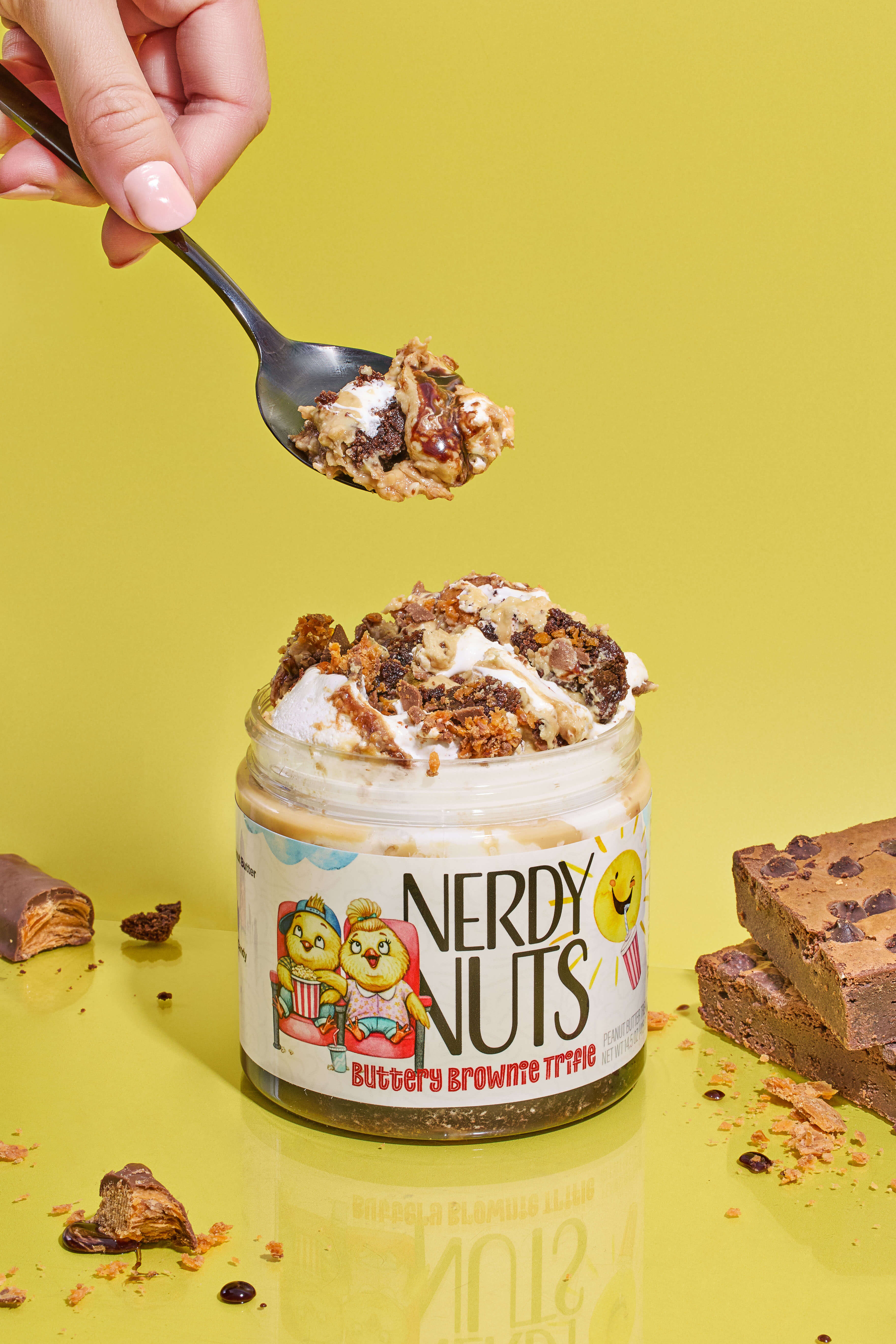 Buttery Brownie Trifle Peanut Butter Treat - Image 5