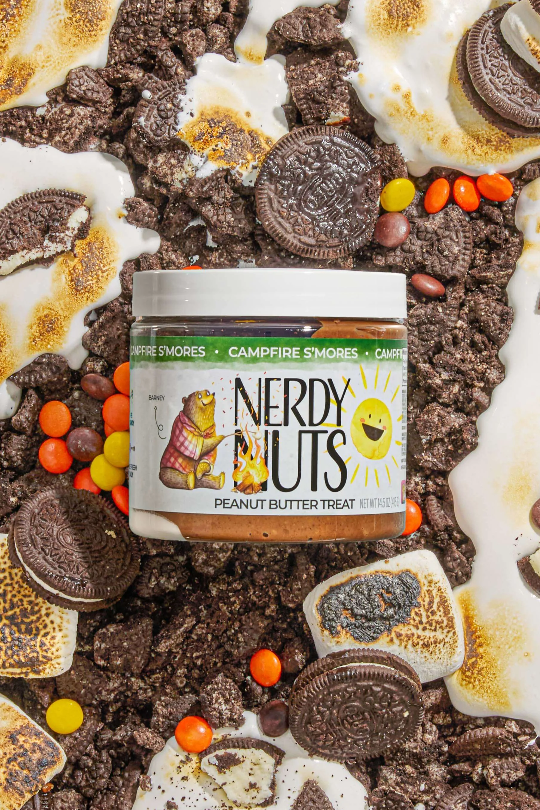 Campfire S'mores Peanut Butter Treat