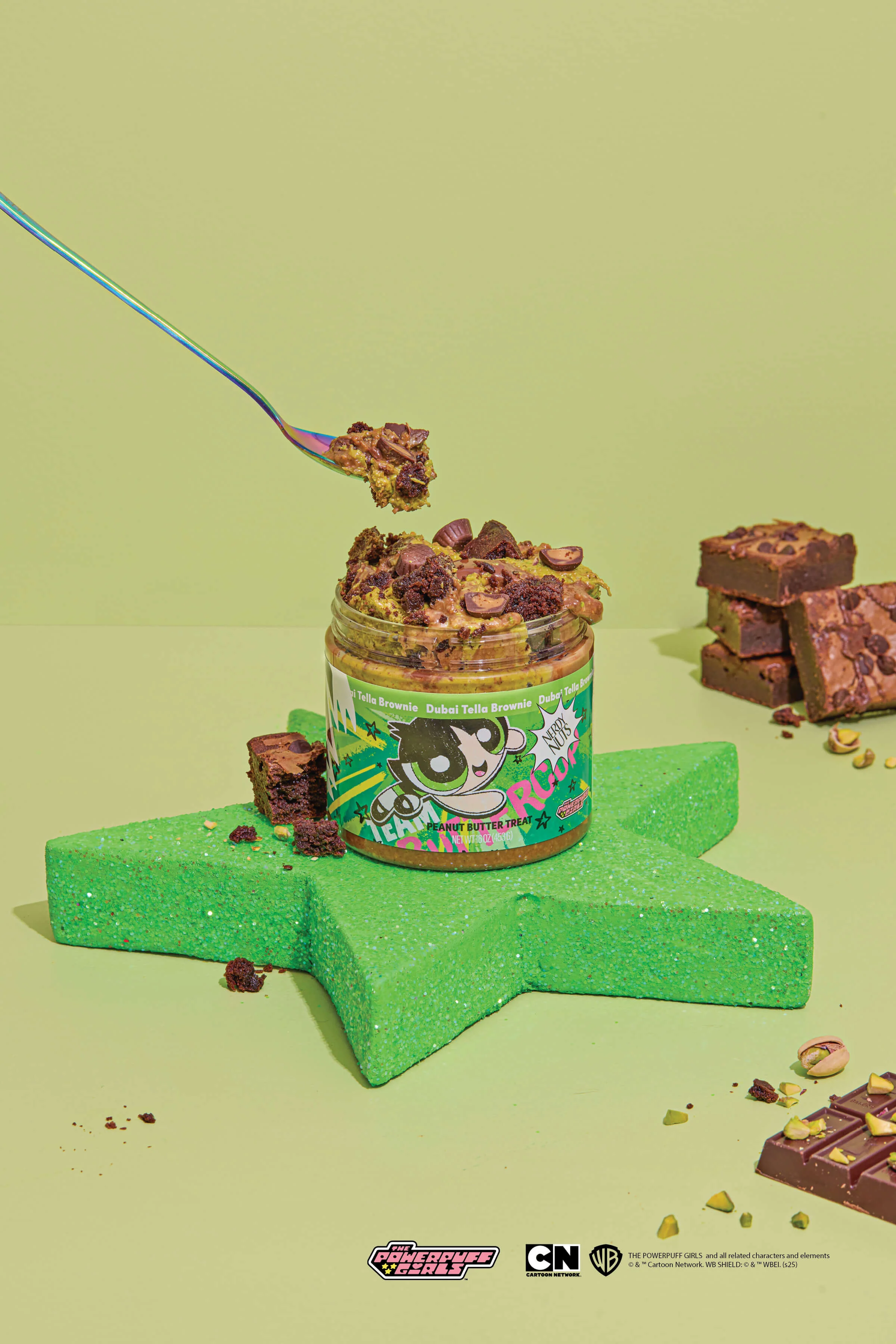Dubai Tella Brownie Peanut Butter Treat