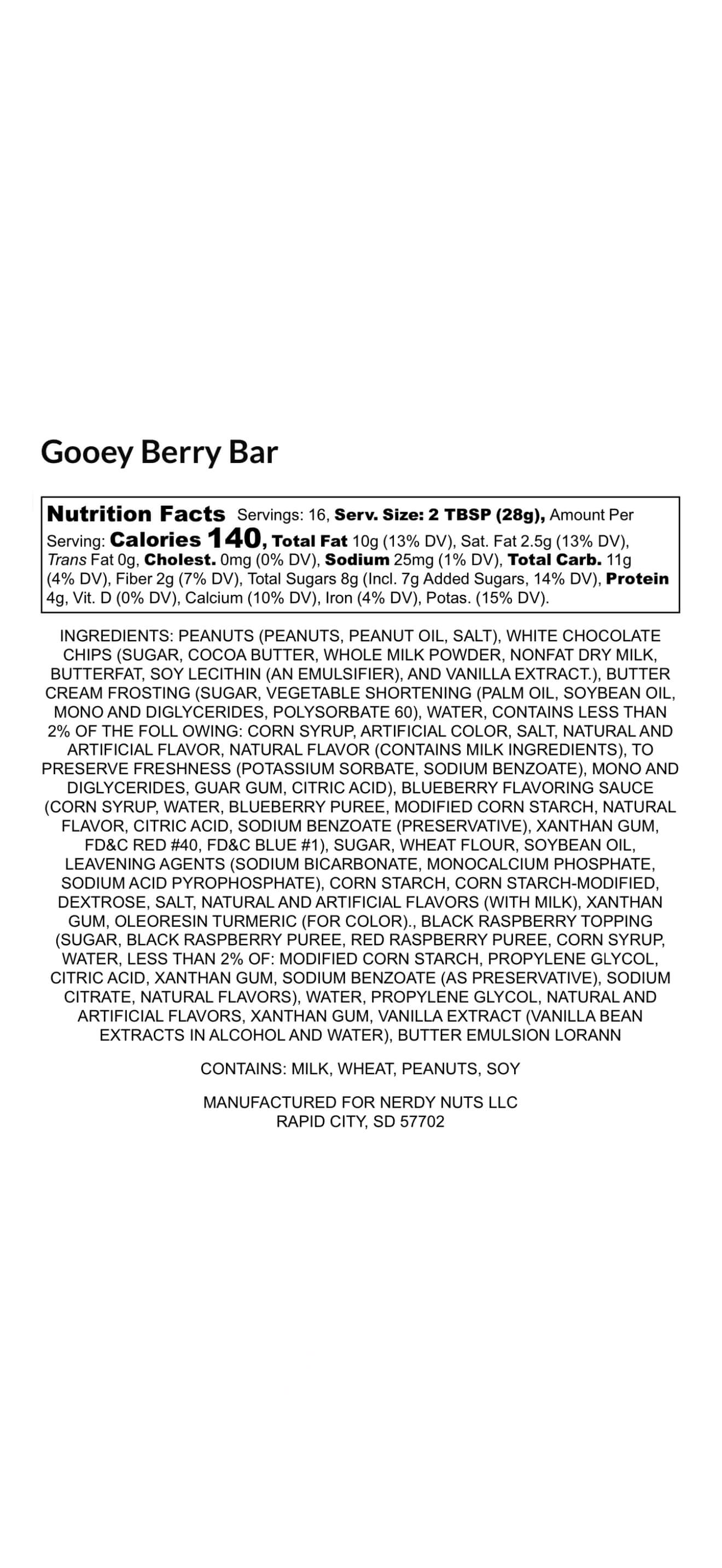 Gooey Berry Bar Peanut Butter Treat - Image 3