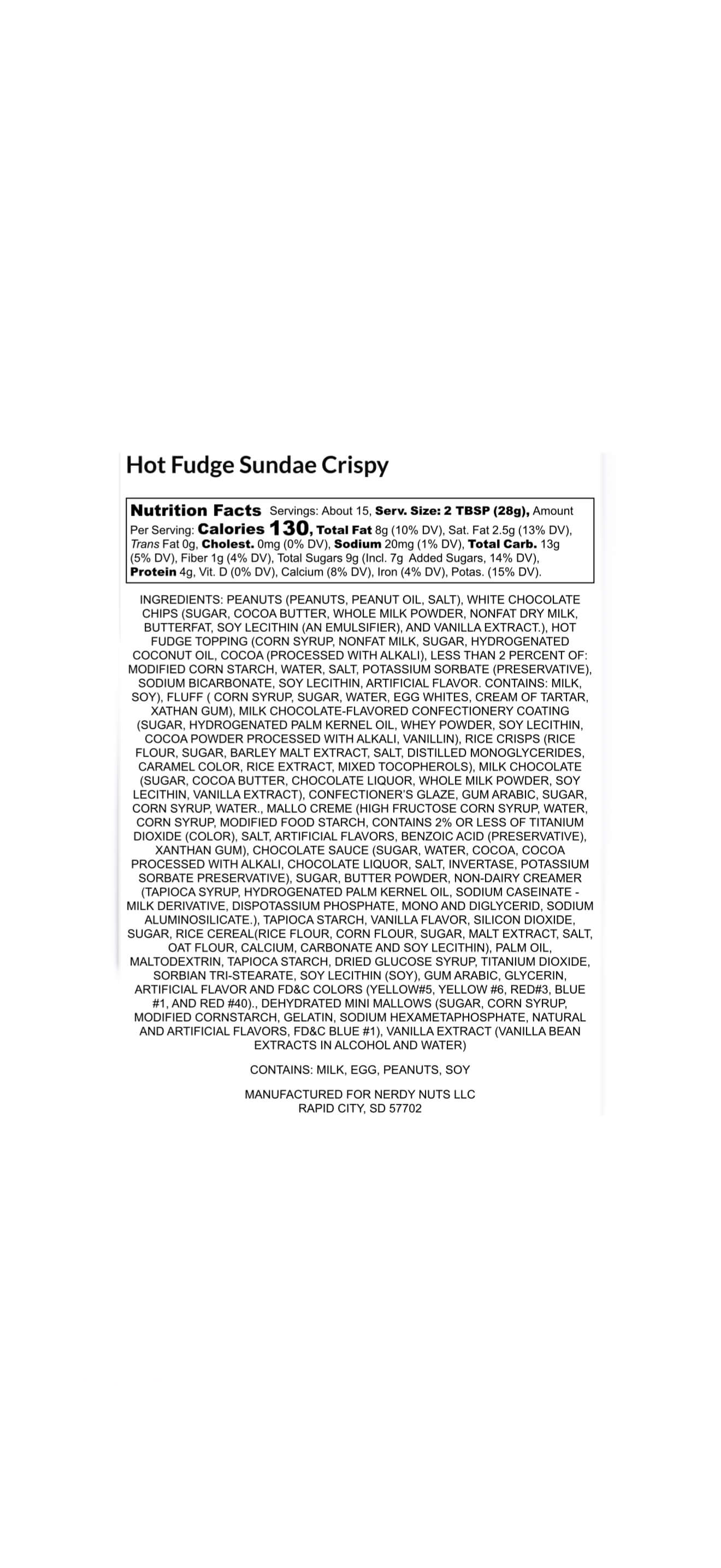 Hot Fudge Sundae Crispy Peanut Butter Treat - Image 3