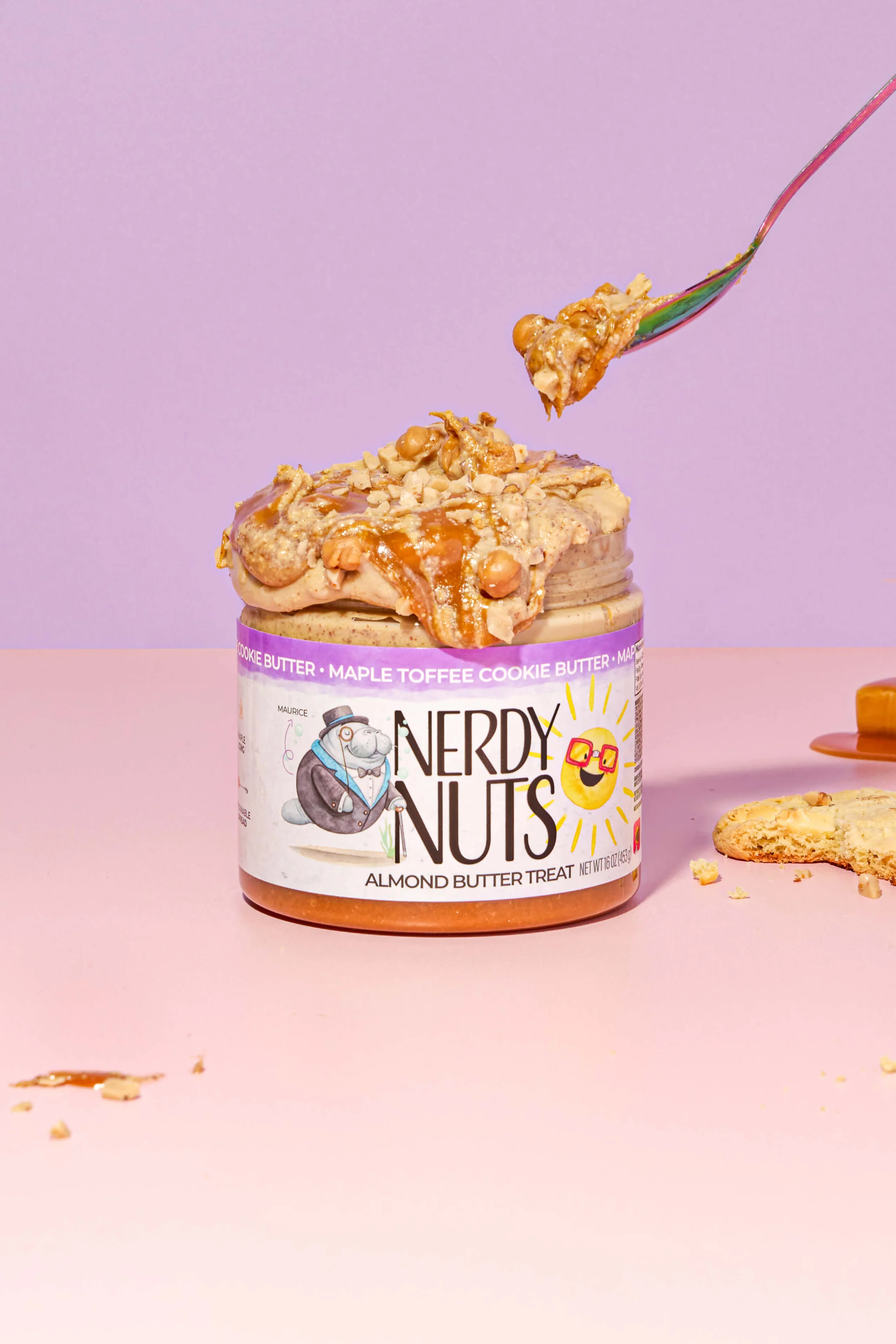Maple Toffee Cookie Butter Almond Butter Treat