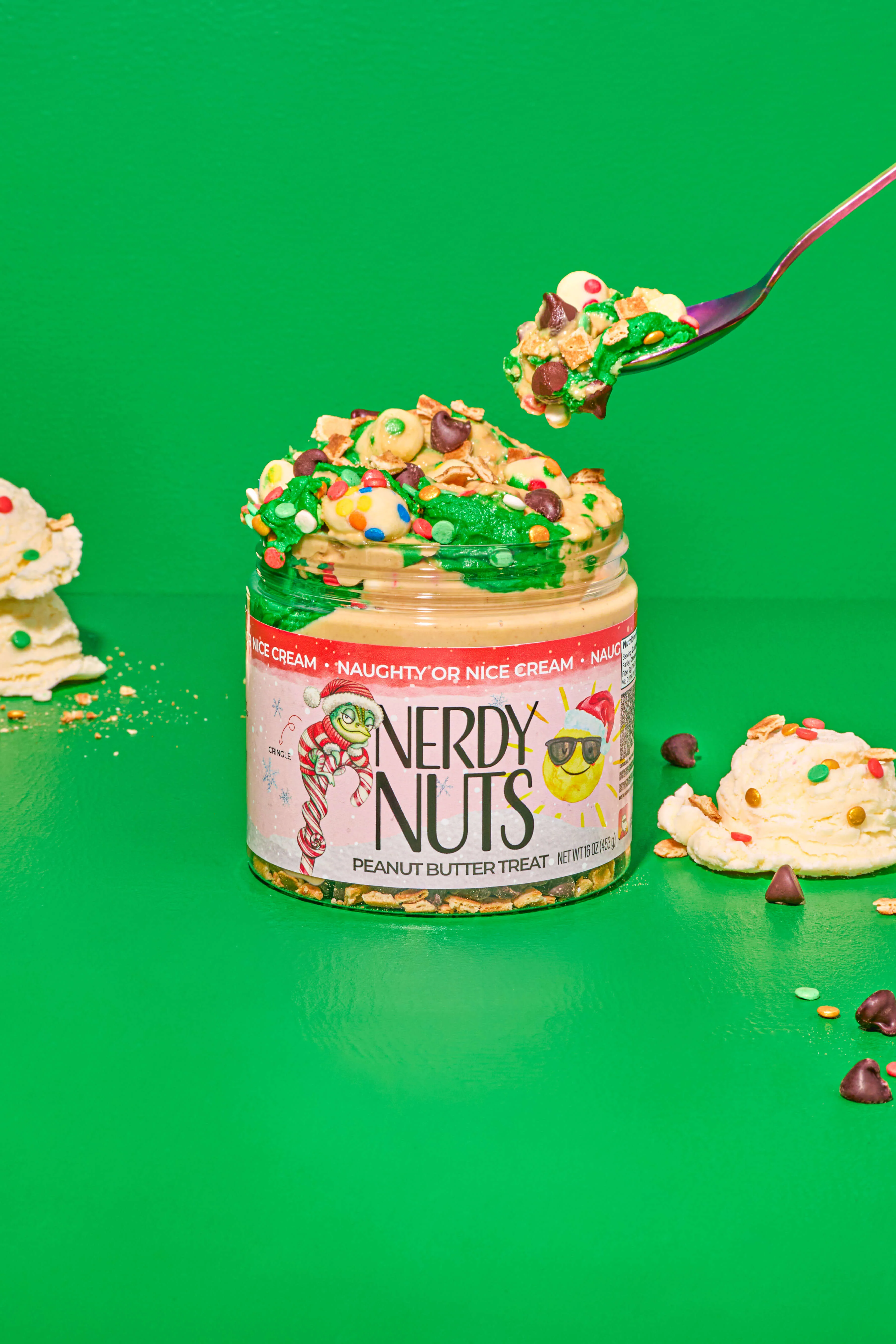 Naughty or Nice Cream Peanut Butter Treat
