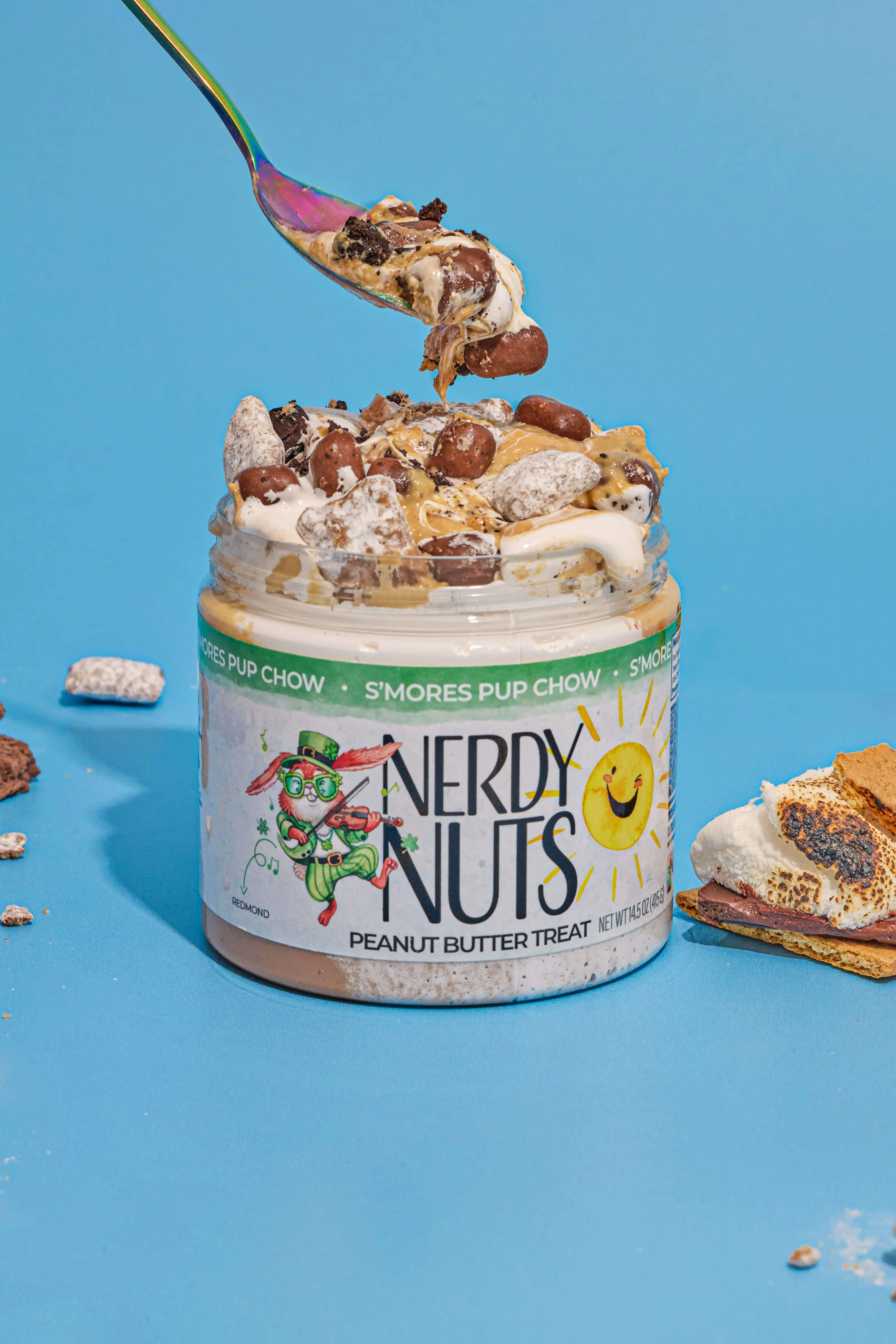 S'mores Pup Chow Peanut Butter Treat