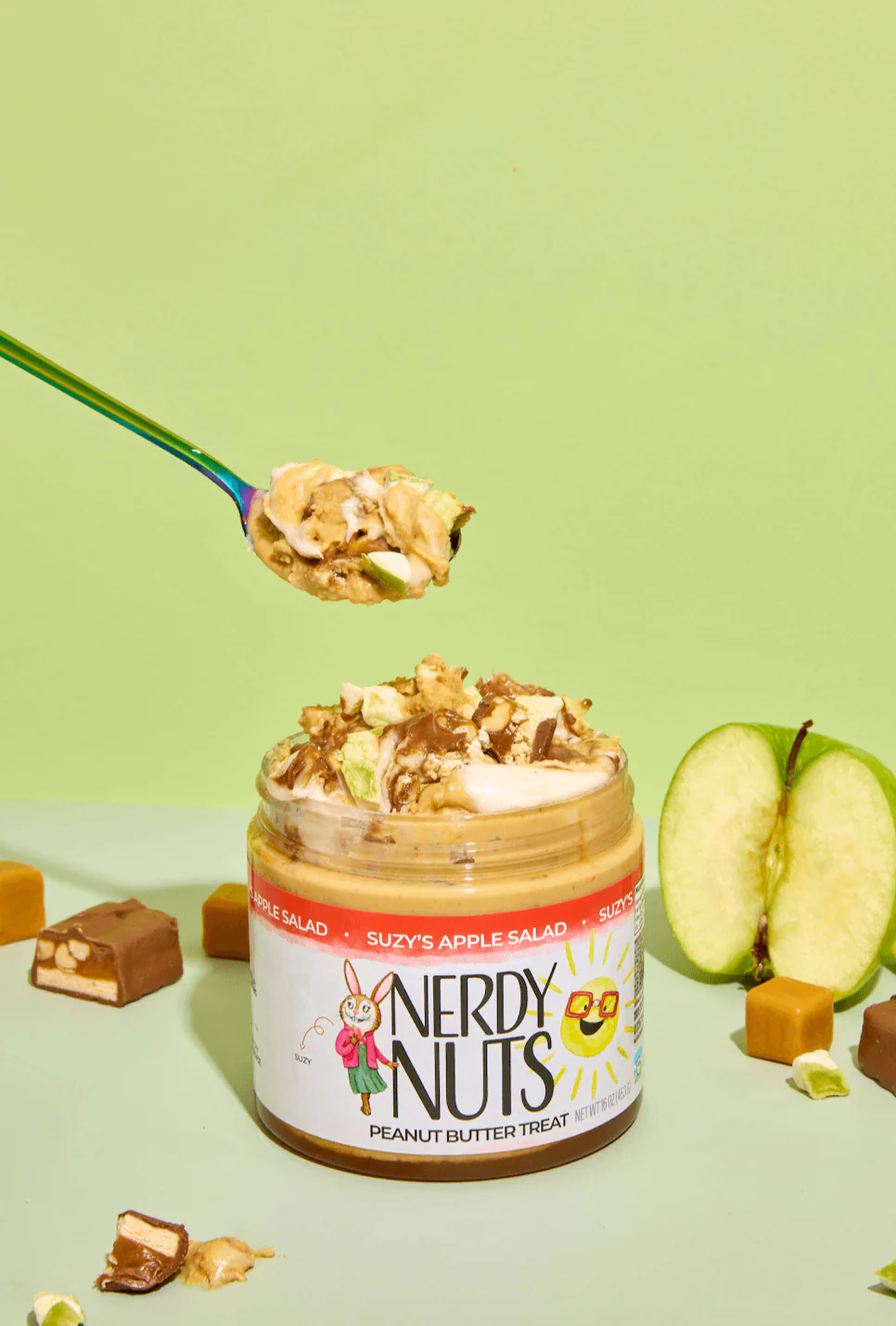 Suzy's Apple Salad Peanut Butter Treat