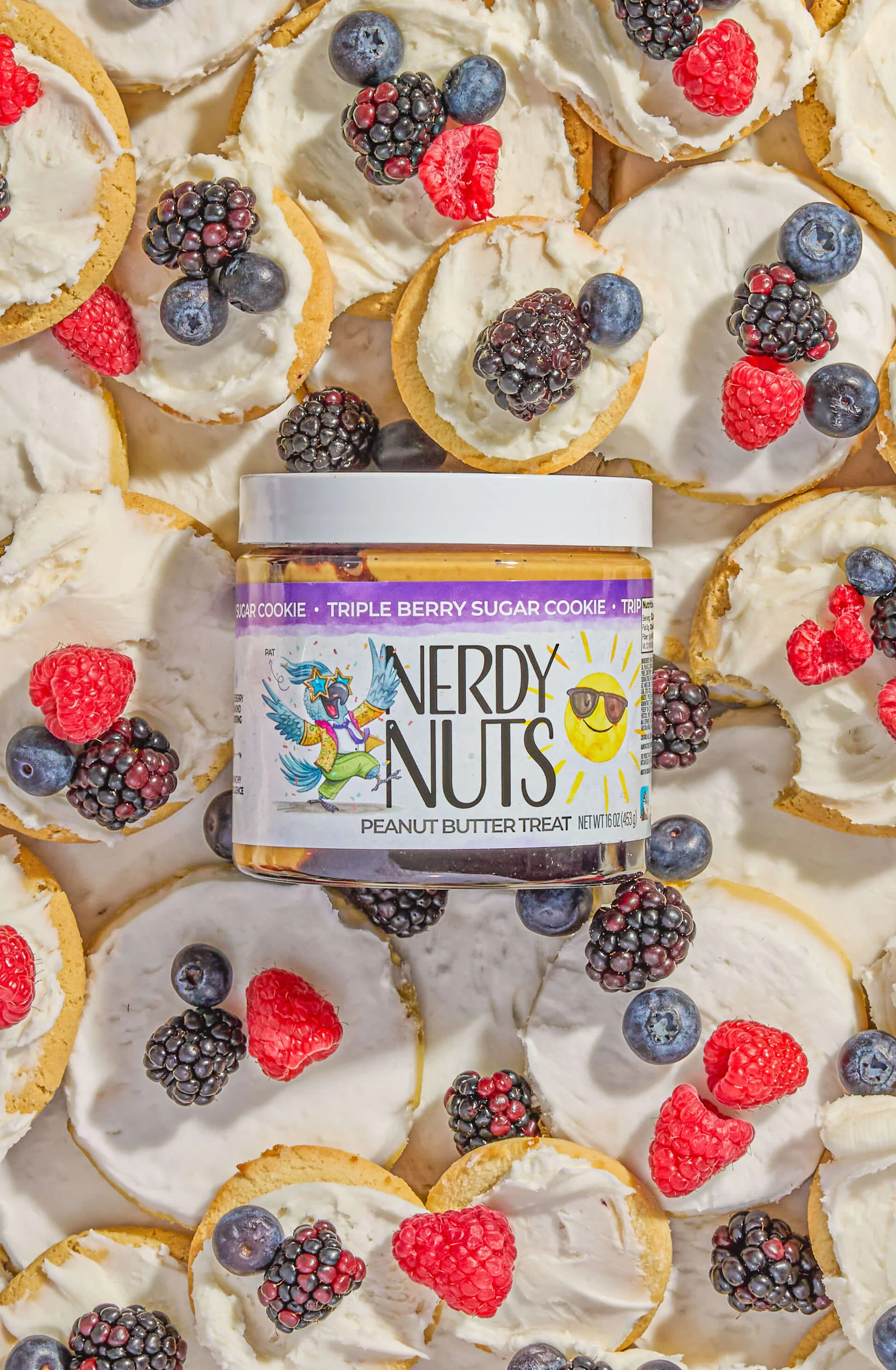 Triple Berry Sugar Cookie Peanut Butter Treat - Image 2