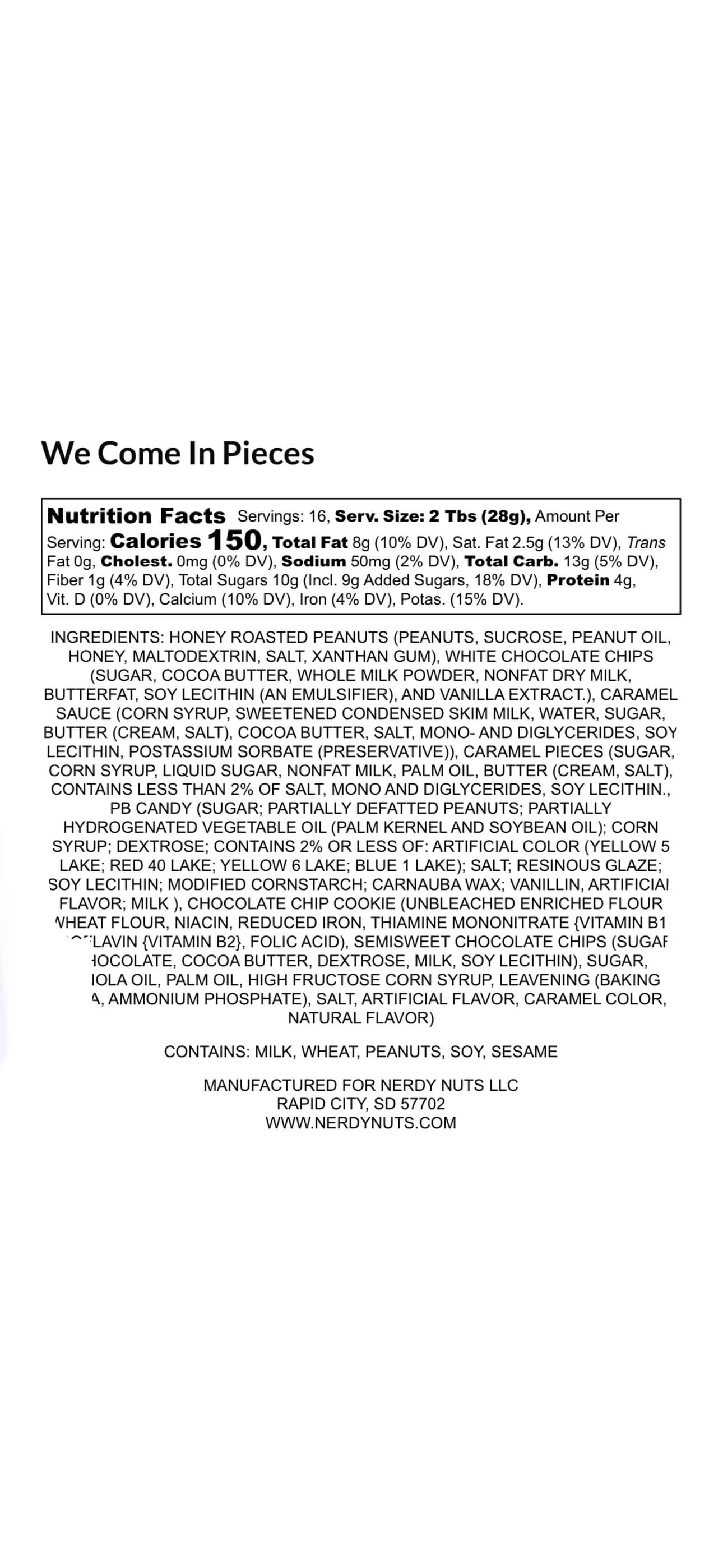 We Come In Pieces Peanut Butter Treat - Image 3