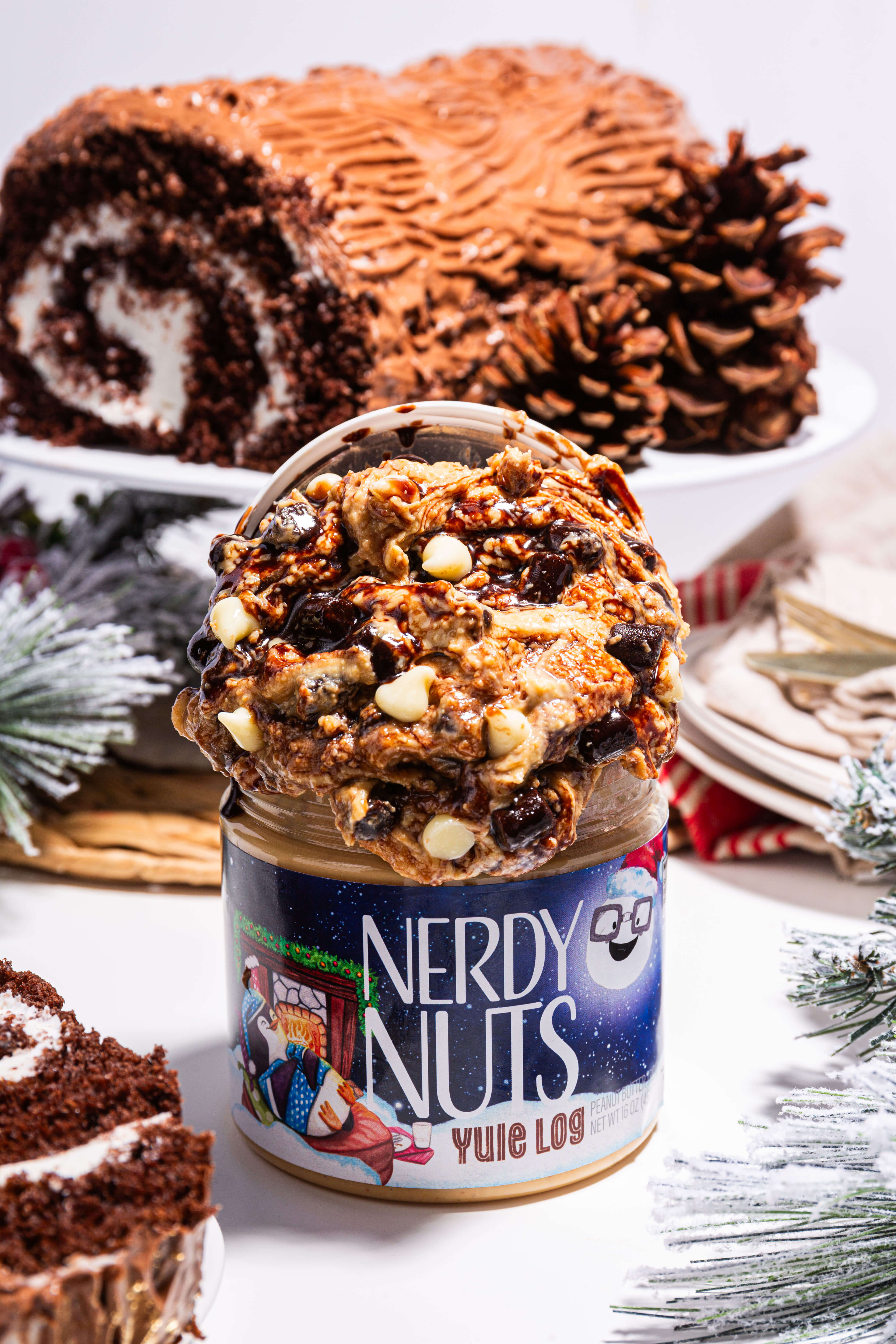 Yule Log Peanut Butter Treat - Image 4